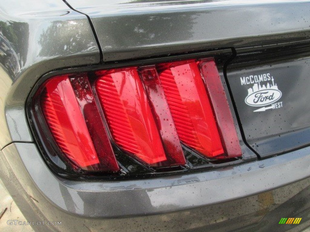 2015 Mustang V6 Coupe - Magnetic Metallic / Ebony photo #14