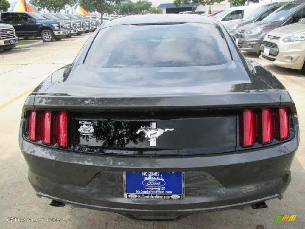 2015 Mustang V6 Coupe - Magnetic Metallic / Ebony photo #15