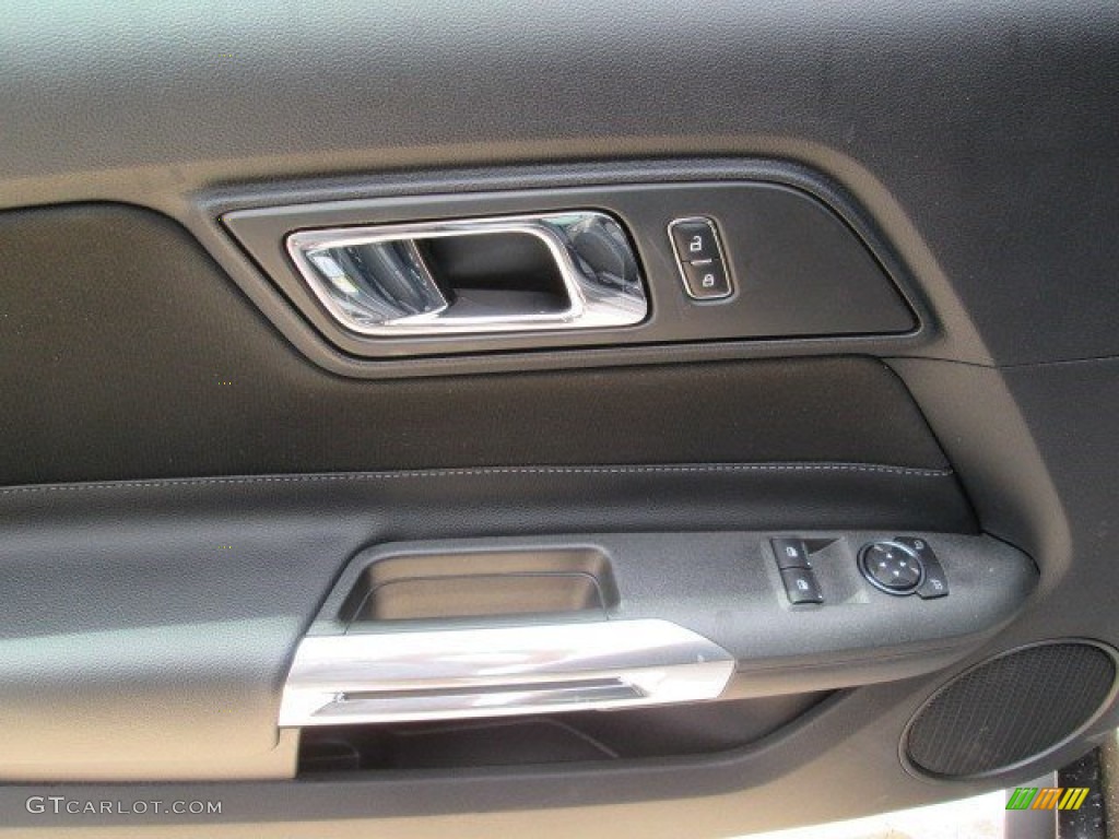 2015 Mustang V6 Coupe - Magnetic Metallic / Ebony photo #32