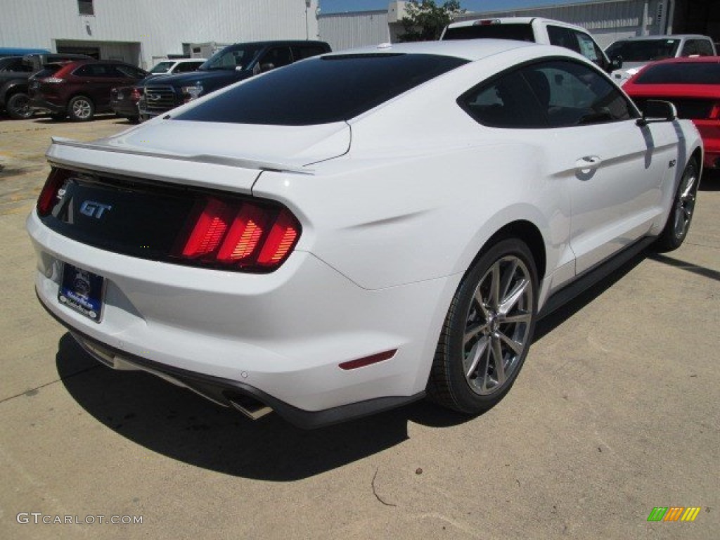 2015 Mustang GT Premium Coupe - Oxford White / Ebony photo #6