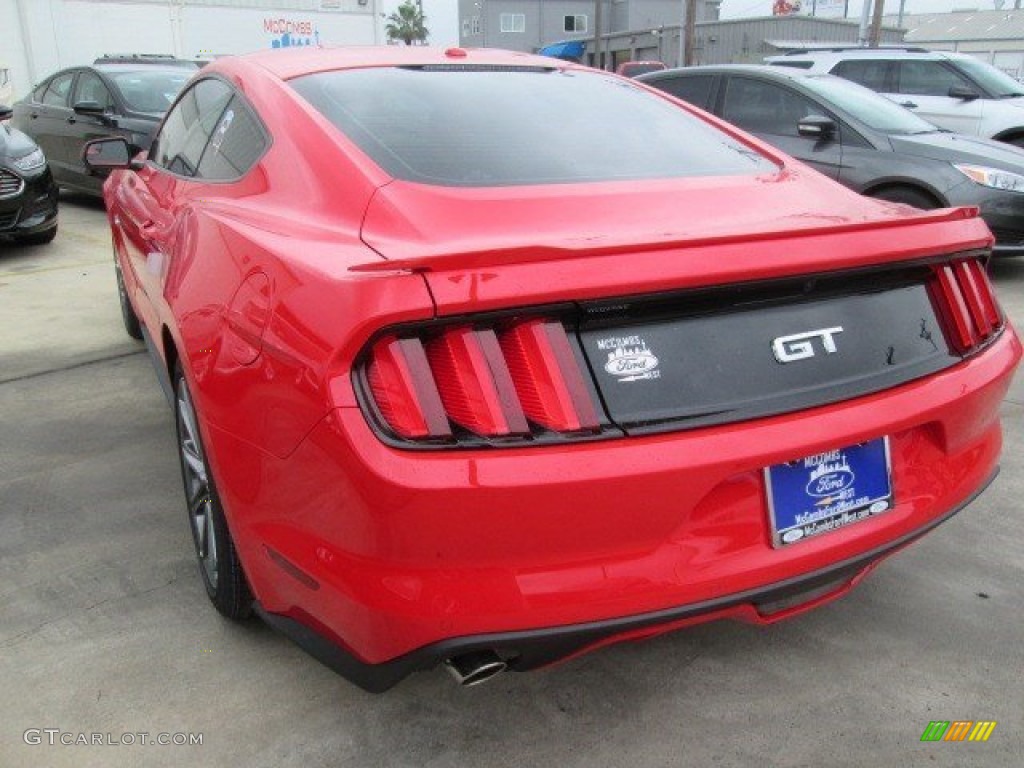 2015 Mustang GT Premium Coupe - Race Red / Ebony photo #14