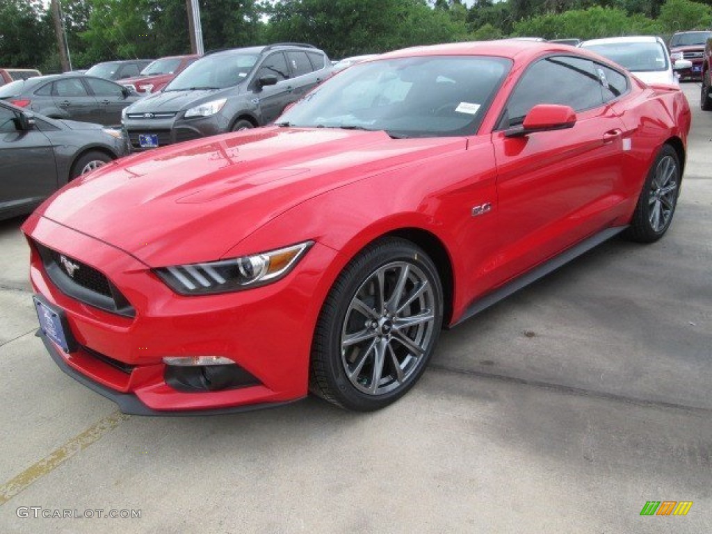 2015 Mustang GT Premium Coupe - Race Red / Ebony photo #32