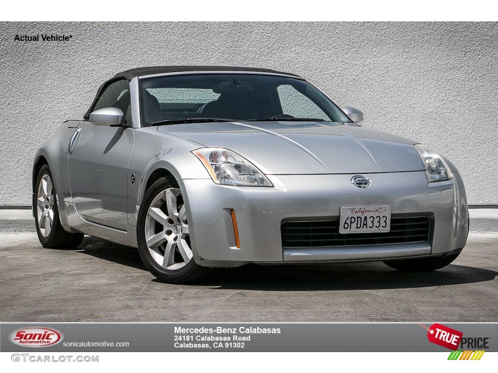 2005 350Z Enthusiast Roadster - Silverstone Metallic / Carbon photo #1