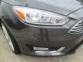 2015 Magnetic Metallic Ford Focus Titanium Hatchback  photo #3