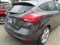 2015 Magnetic Metallic Ford Focus Titanium Hatchback  photo #8