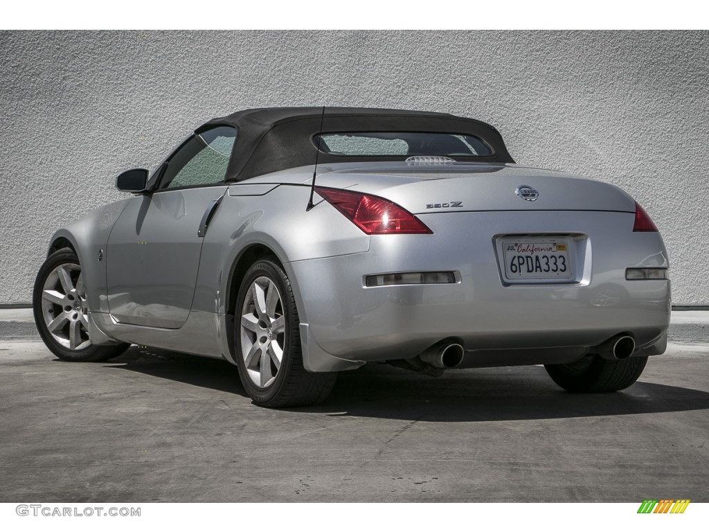 2005 350Z Enthusiast Roadster - Silverstone Metallic / Carbon photo #10