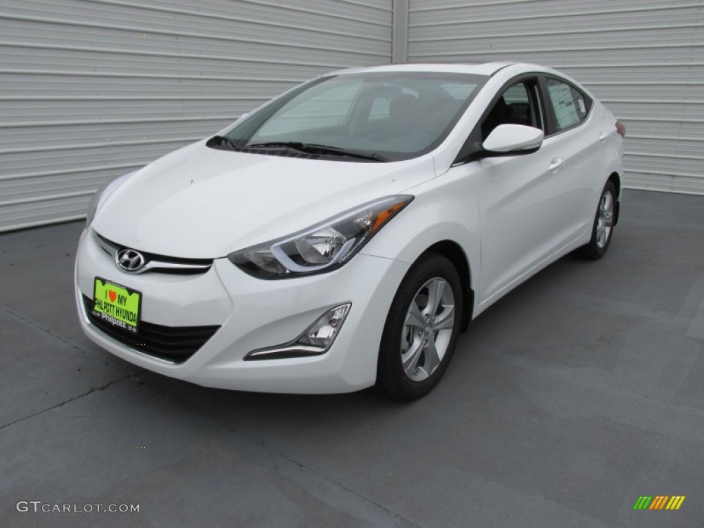 2016 Elantra Value Edition - White / Black photo #7
