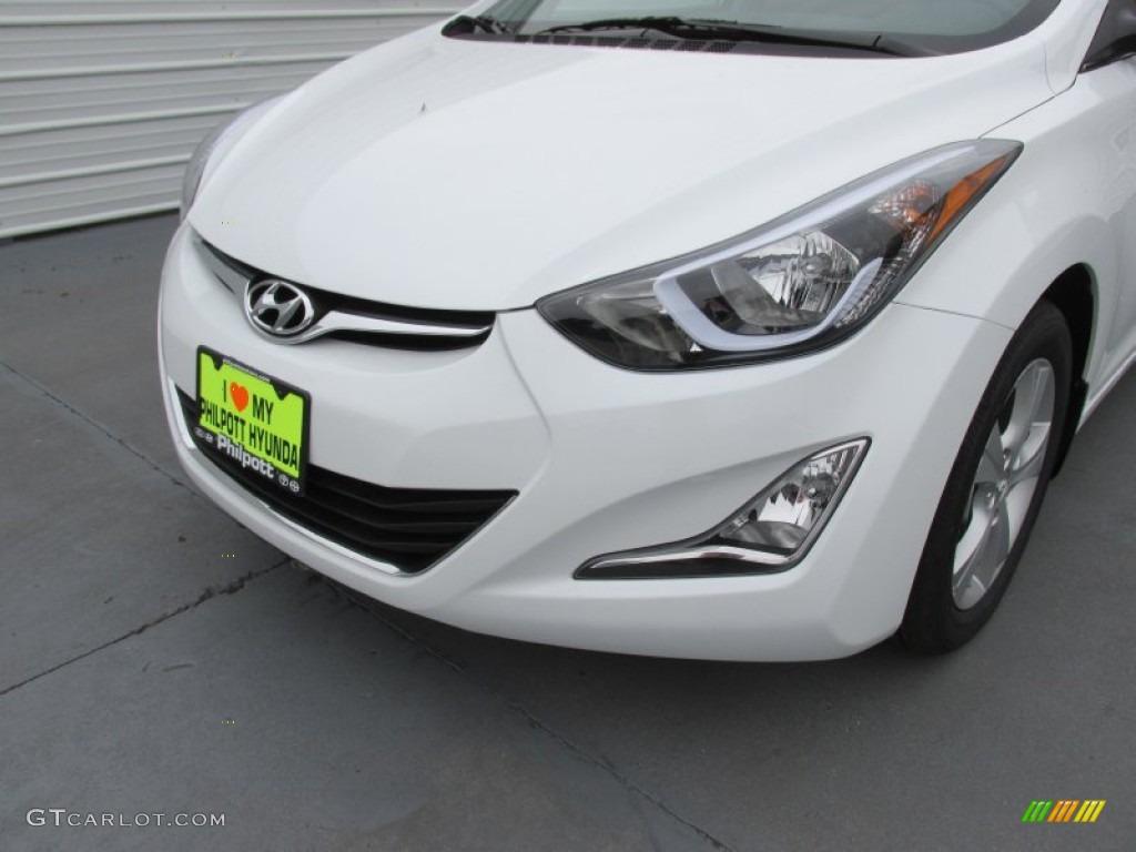 2016 Elantra Value Edition - White / Black photo #10