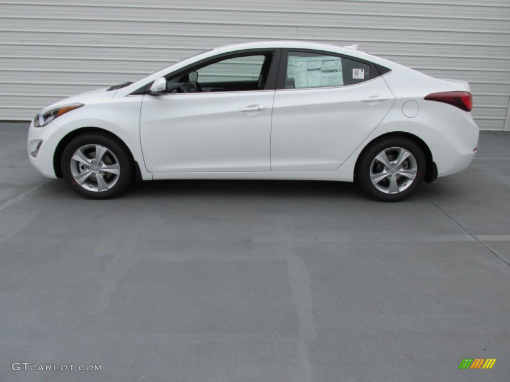 2016 Elantra Value Edition - White / Black photo #6