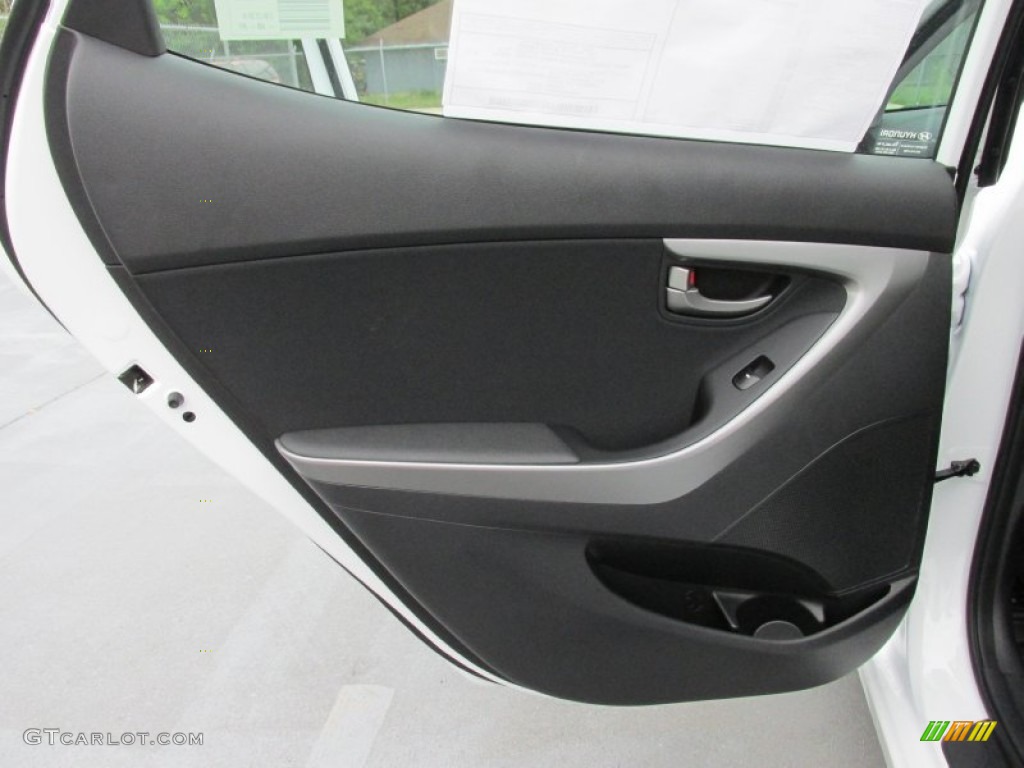 2016 Elantra Value Edition - White / Black photo #16