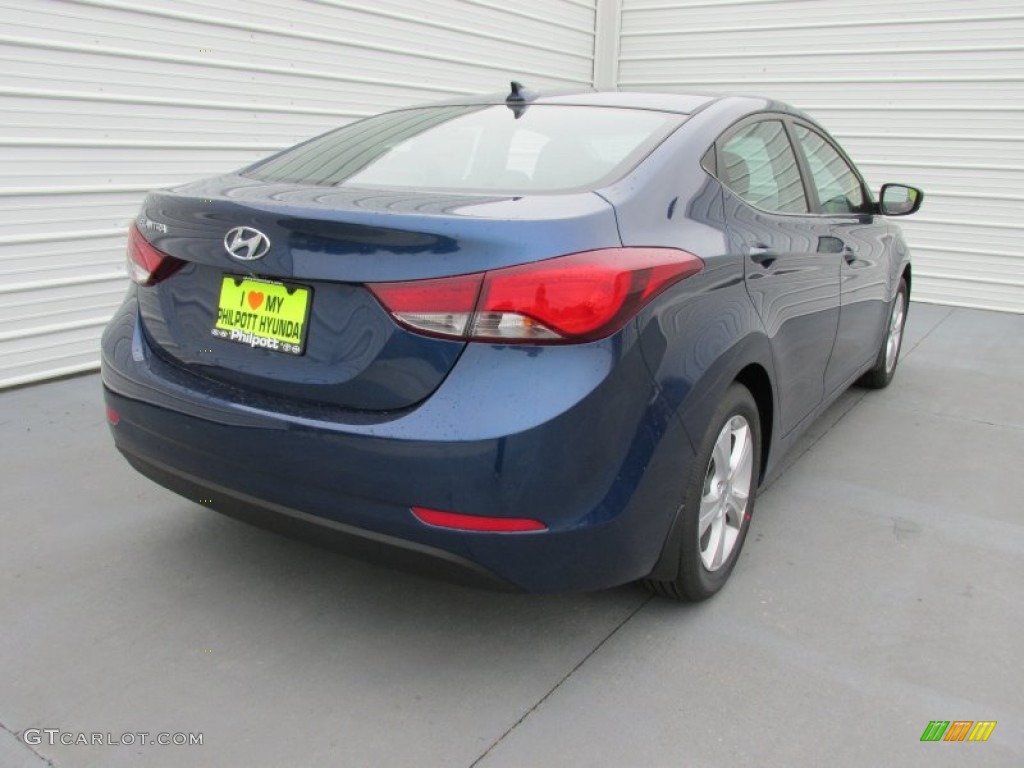 2016 Elantra Value Edition - Blue / Black photo #4