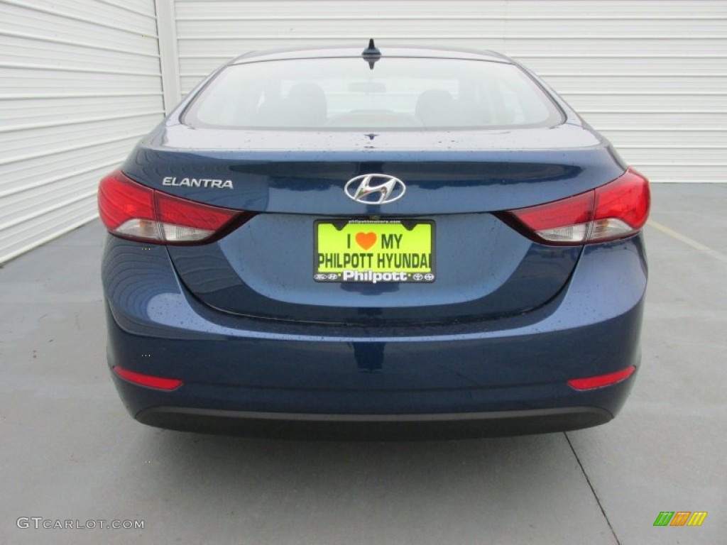 2016 Elantra Value Edition - Blue / Black photo #5