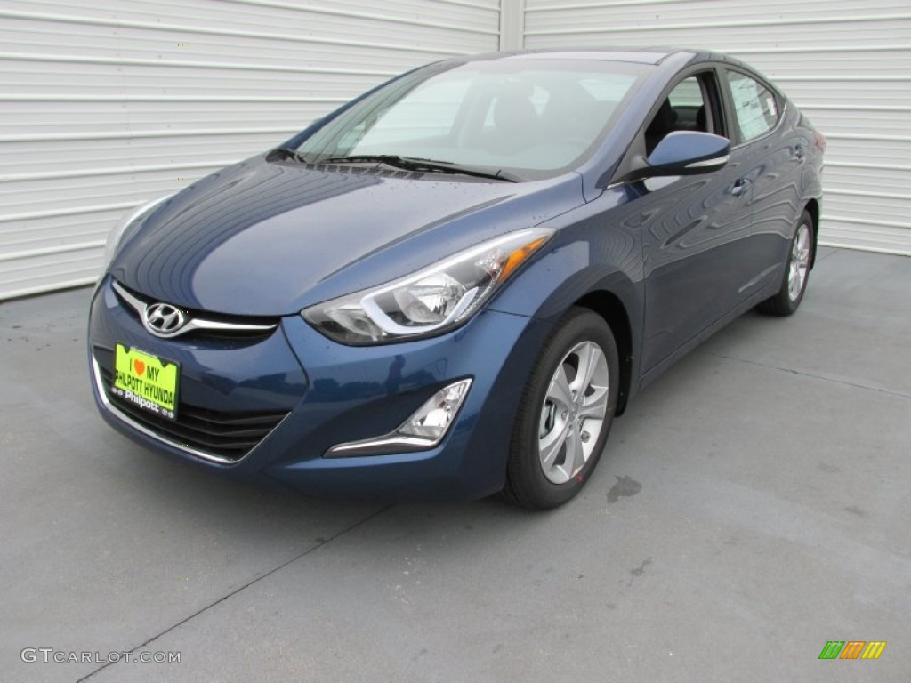 2016 Elantra Value Edition - Blue / Black photo #7