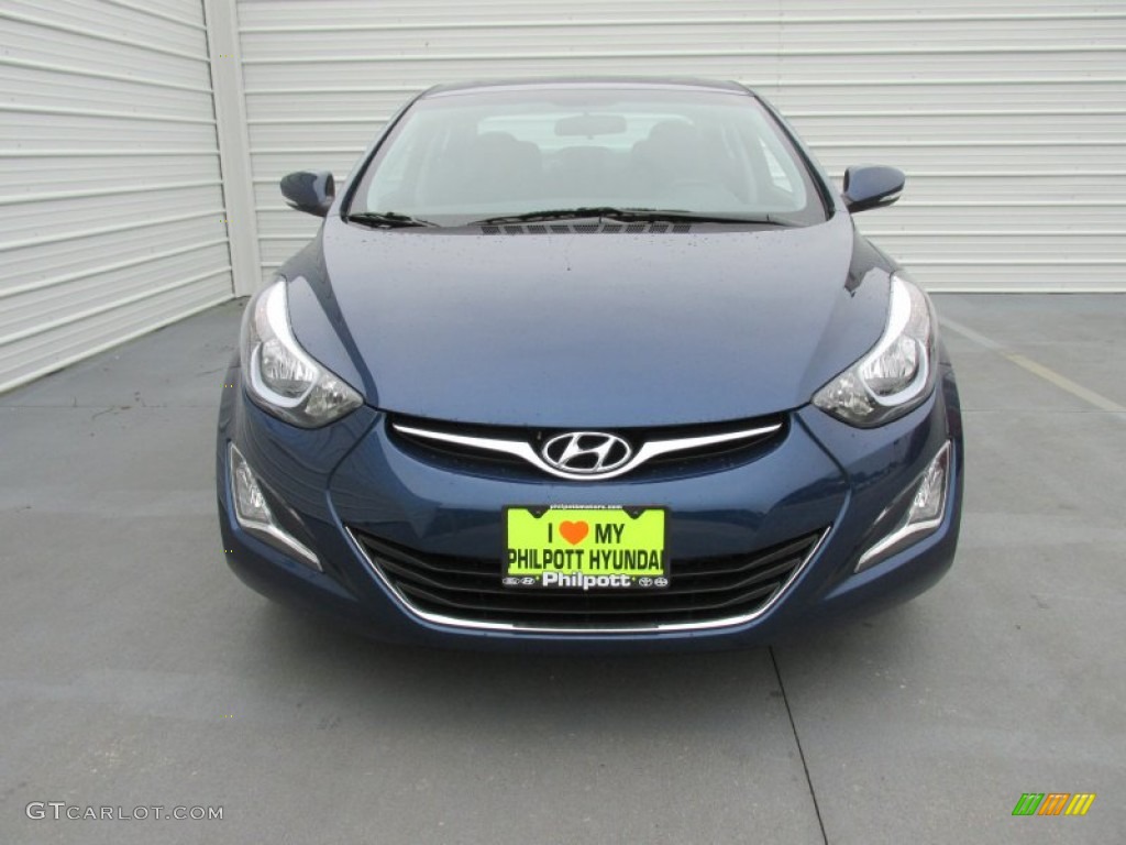 2016 Elantra Value Edition - Blue / Black photo #8