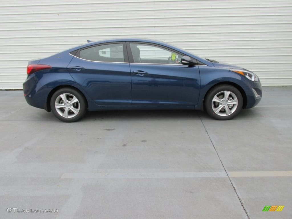 2016 Elantra Value Edition - Blue / Black photo #3