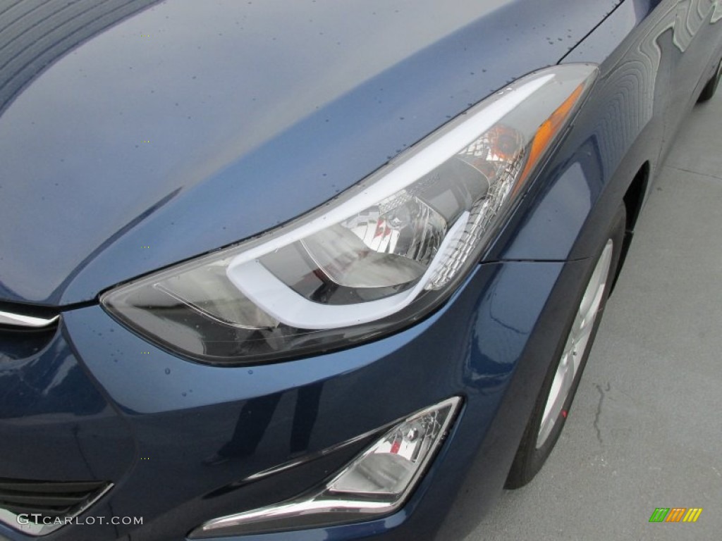 2016 Elantra Value Edition - Blue / Black photo #9