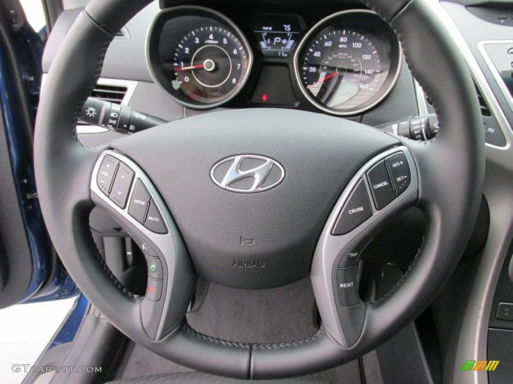 2016 Elantra Value Edition - Blue / Black photo #29