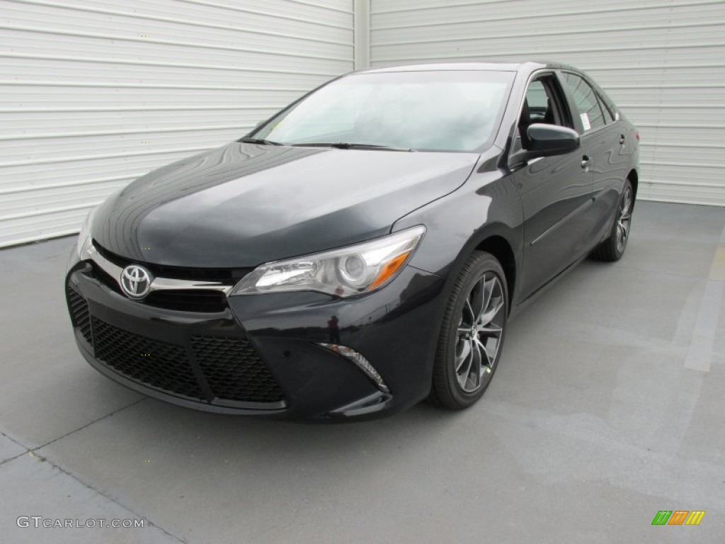 2015 Camry XSE - Cosmic Gray Mica / Black photo #7