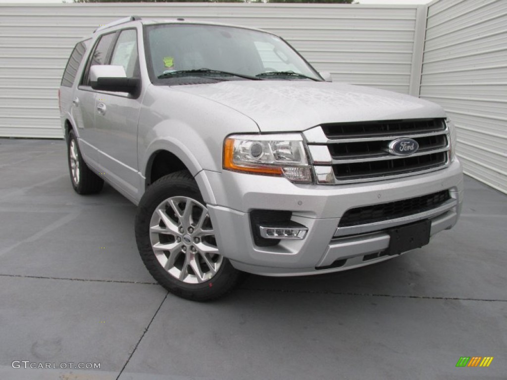 Ingot Silver Metallic 2015 Ford Expedition Limited Exterior Photo #103899623