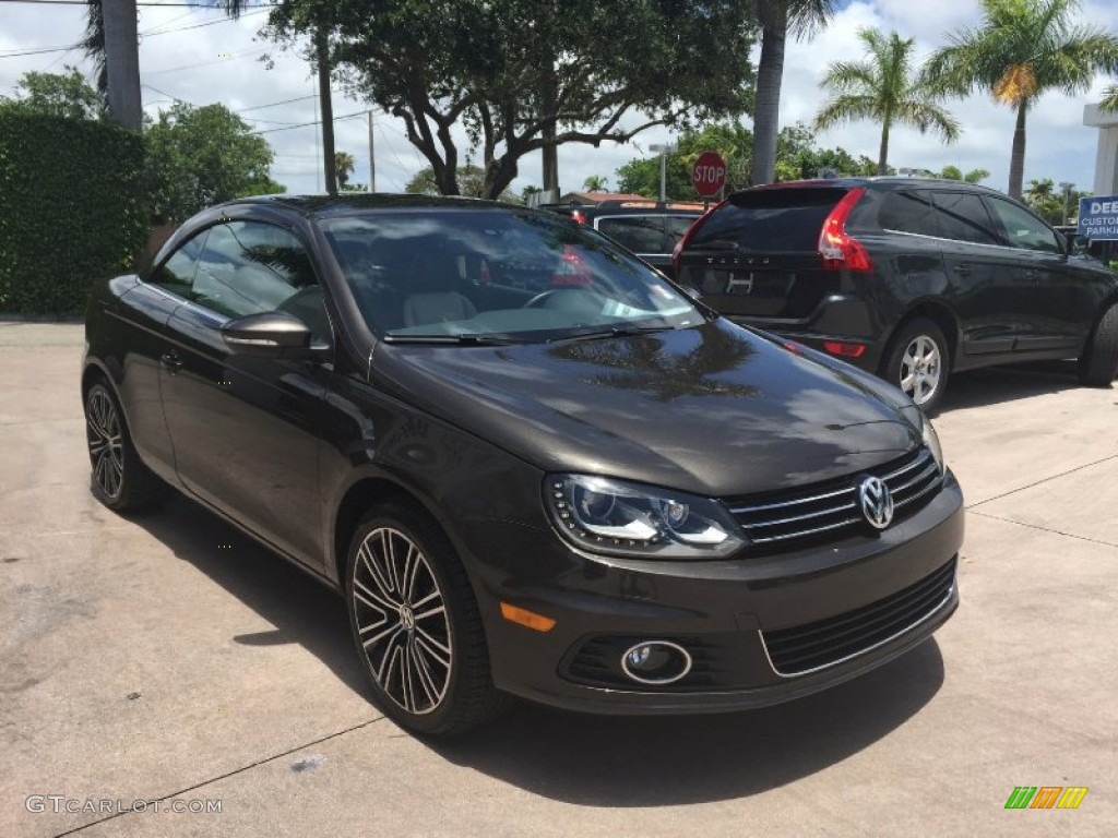 2015 Eos Final Edition - Black Oak Brown Metallic / Cornsilk Beige/Titan Black photo #7