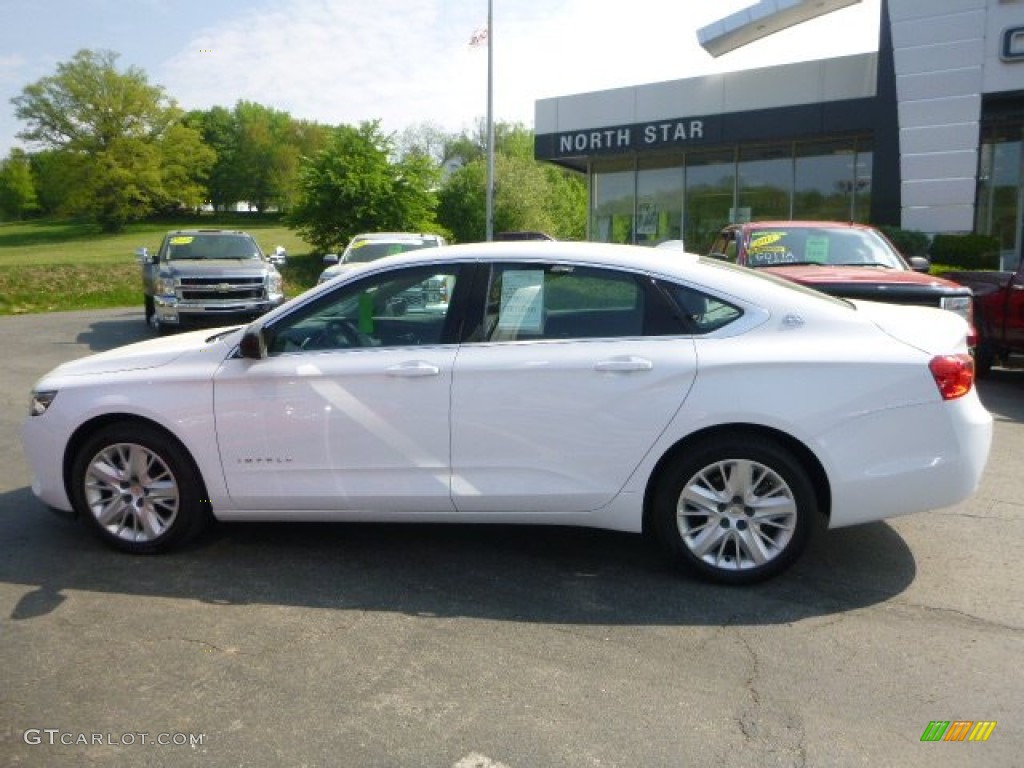 2014 Impala LS - Summit White / Jet Black/Dark Titanium photo #2