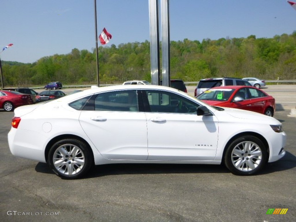 2014 Impala LS - Summit White / Jet Black/Dark Titanium photo #6