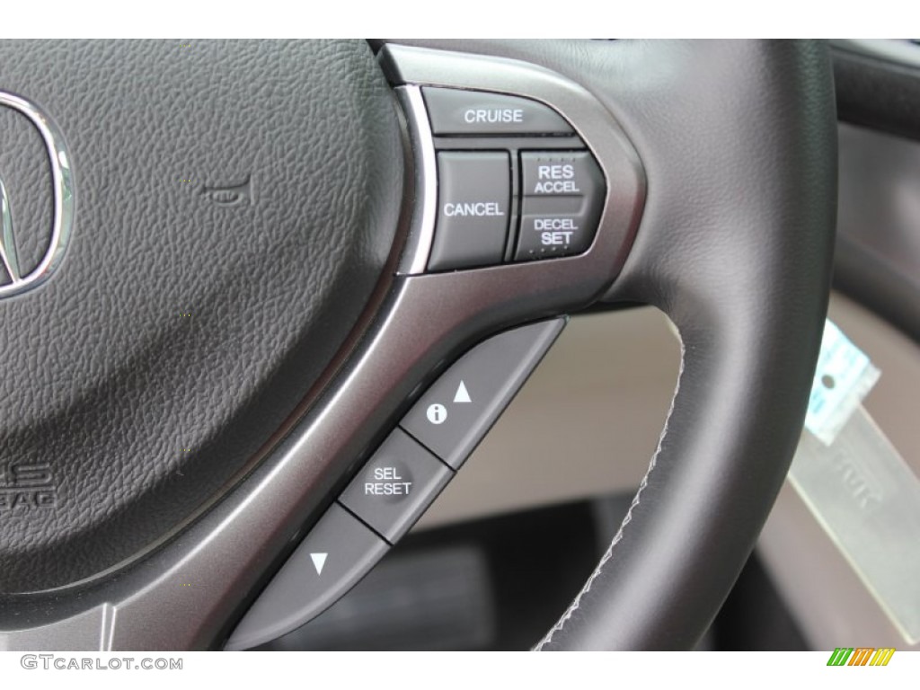 2014 TSX Technology Sedan - Crystal Black Pearl / Graystone photo #35