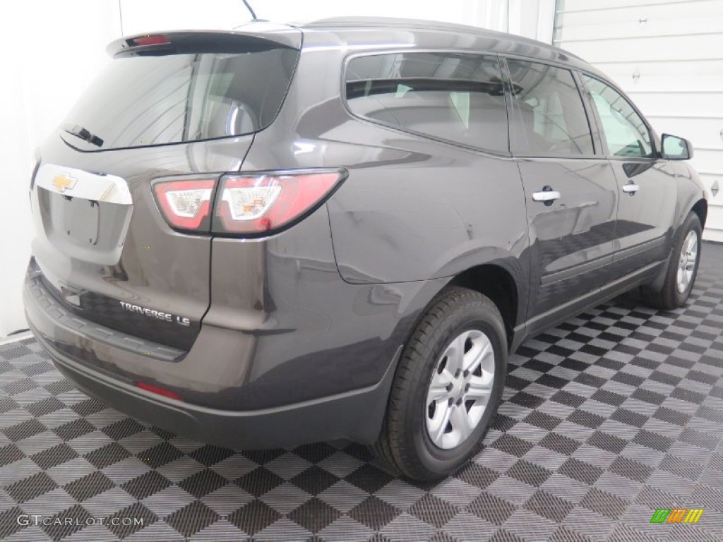 2013 Traverse LS AWD - Cyber Gray Metallic / Dark Titanium/Light Titanium photo #4