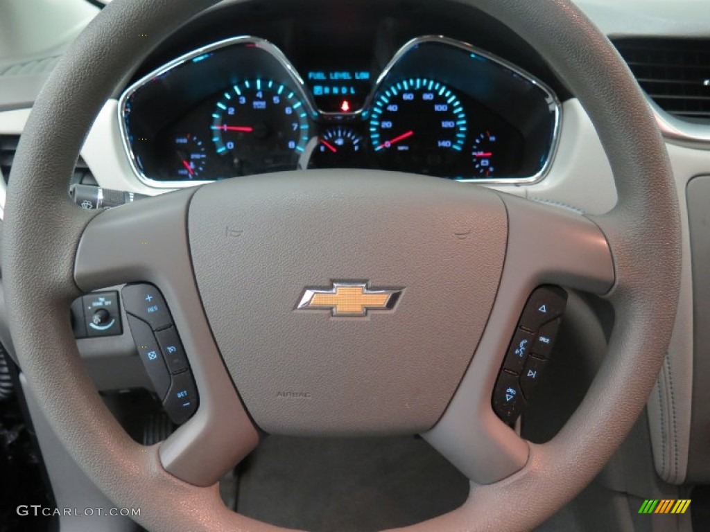 2013 Traverse LS AWD - Cyber Gray Metallic / Dark Titanium/Light Titanium photo #17