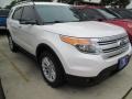 2015 White Platinum Ford Explorer XLT  photo #1