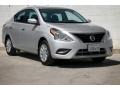 2015 Brilliant Silver Nissan Versa 1.6 SV Sedan  photo #1