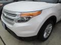 2015 White Platinum Ford Explorer XLT  photo #15