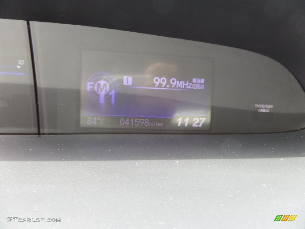 2013 Civic LX Coupe - Alabaster Silver Metallic / Gray photo #17