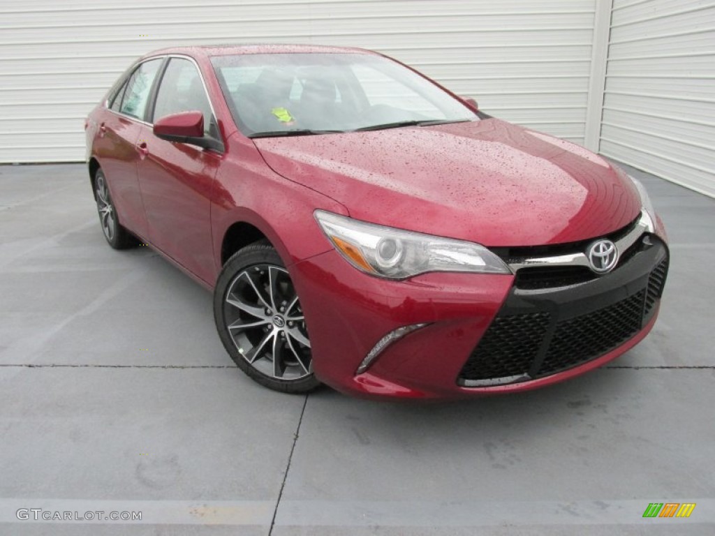 2015 Camry XSE - Ruby Flare Pearl / Black photo #1