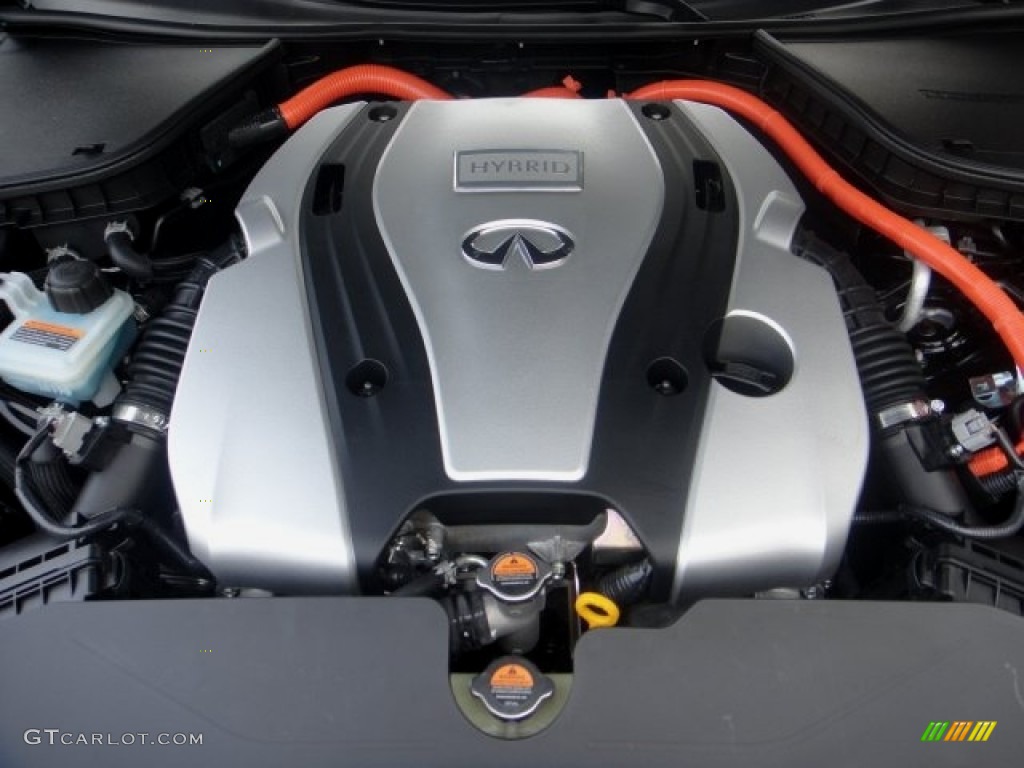 2014 Infiniti Q 50S Hybrid 3.5 Liter DOHC 24-Valve CVTCS V6 Gasoline/Electric Hybrid Engine Photo #103911914