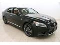 Obsidian Black 2014 Lexus LS 460 F Sport AWD