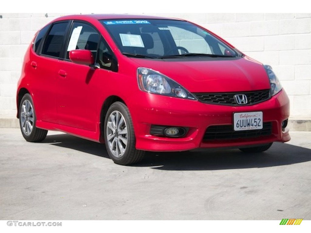 Milano Red Honda Fit