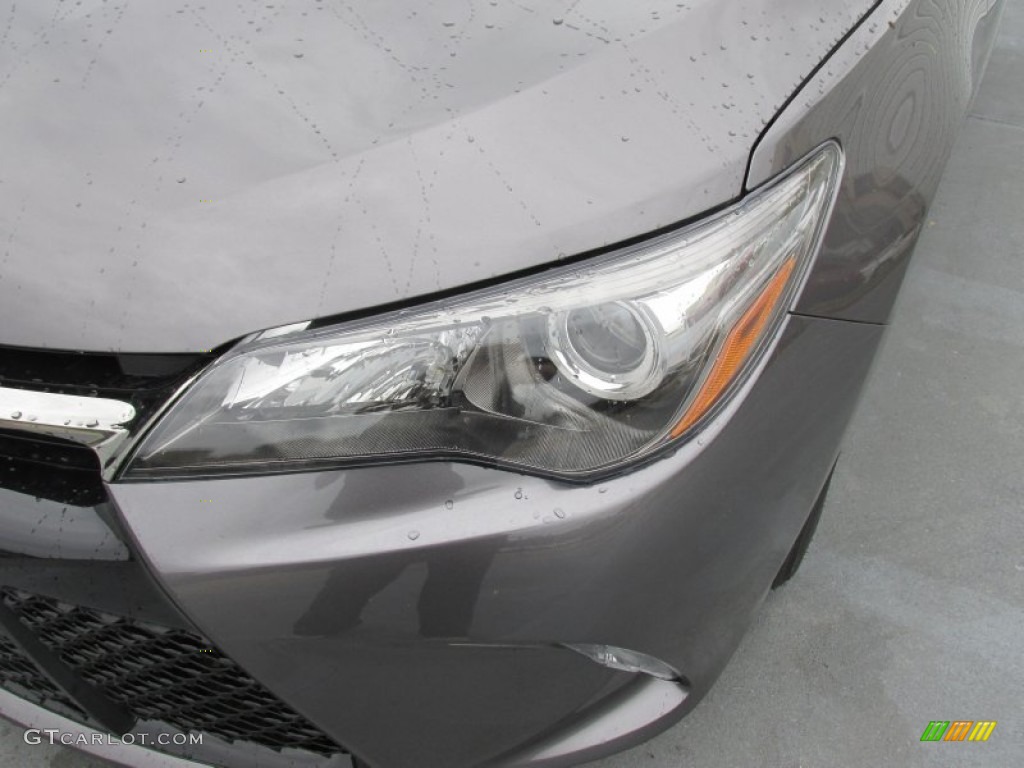 2015 Camry SE - Predawn Gray Mica / Black photo #9