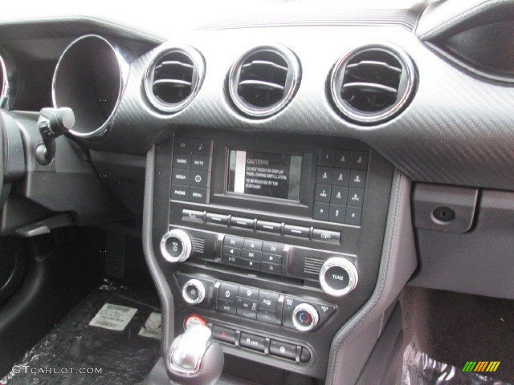 2015 Mustang V6 Coupe - Competition Orange / Ebony photo #32