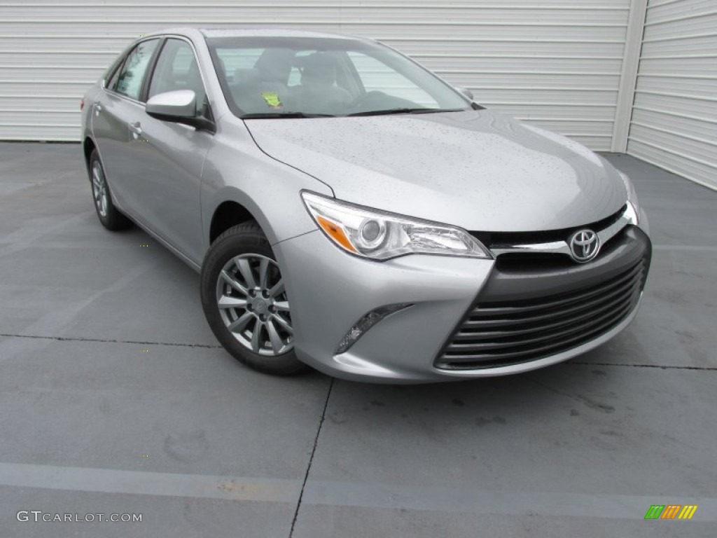 2015 Camry LE - Celestial Silver Metallic / Ash photo #1