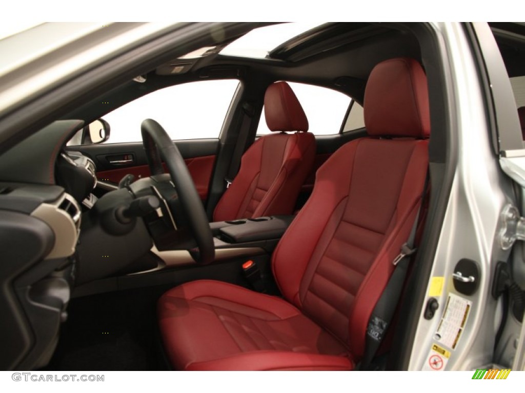 Rioja Red Interior 2015 Lexus IS 250 F Sport AWD Photo #103914206