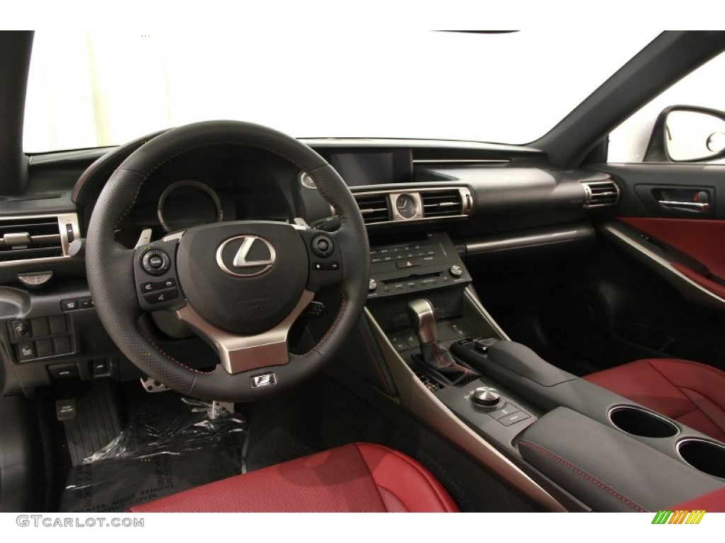 Rioja Red Interior 2015 Lexus IS 250 F Sport AWD Photo #103914221