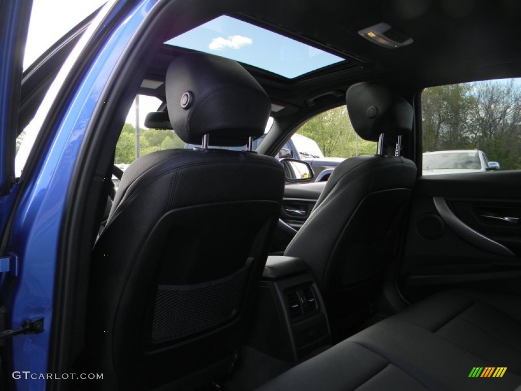 2014 3 Series 335i xDrive Sedan - Estoril Blue / Oyster/Black photo #13