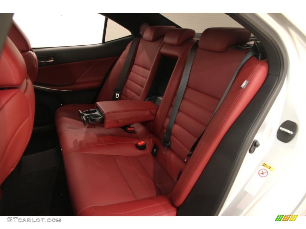 2015 Lexus IS 250 F Sport AWD Rear Seat Photo #103914575