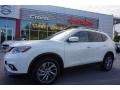 Pearl White 2015 Nissan Rogue SL