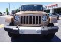 2015 Copper Brown Pearl Jeep Wrangler Unlimited Sahara 4x4  photo #2