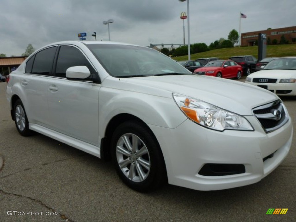 Satin White Pearl 2012 Subaru Legacy 2.5i Premium Exterior Photo #103921577