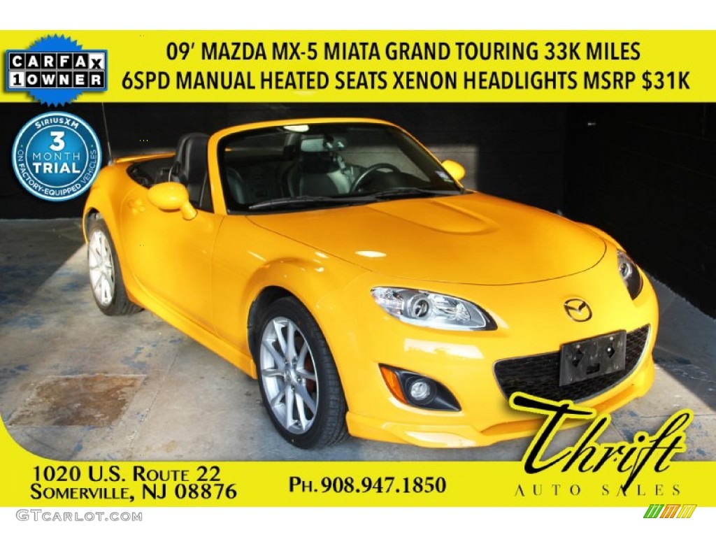 Competition Yellow Mazda MX-5 Miata