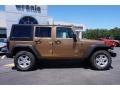 2015 Copper Brown Pearl Jeep Wrangler Unlimited Sport 4x4  photo #8