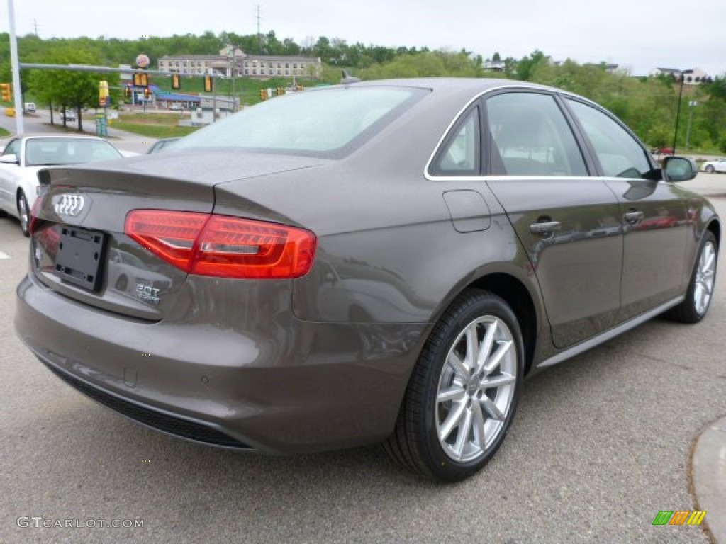 2015 A4 2.0T Premium Plus quattro - Dakota Gray Metallic / Beige/Black photo #4